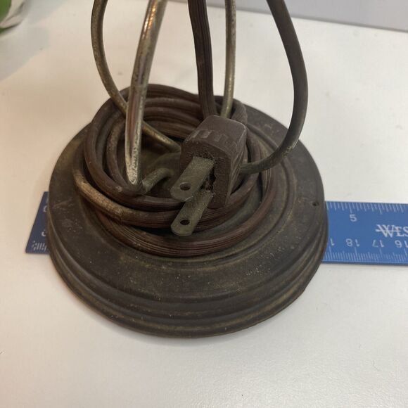 Antique Heinze Electric Co 115V Desk Fan Rubber Blade Sold As It    9” Tall - Picture 14 of 14